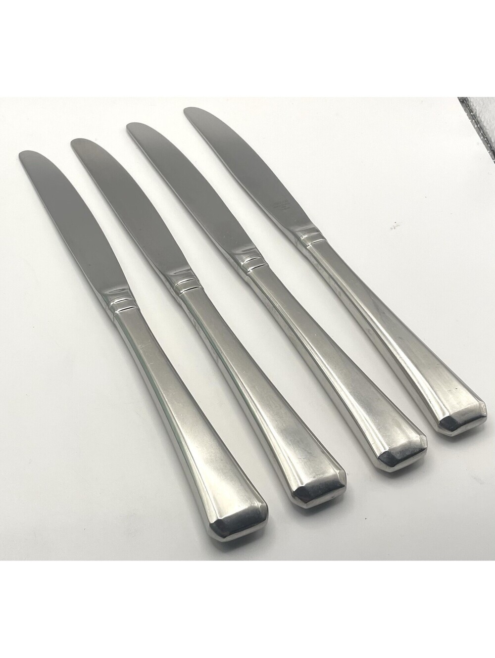 (4) Gorham Design Studios TRISTAN Satin 18-8 Japan Modern Hollow Knife Lot 9.25”